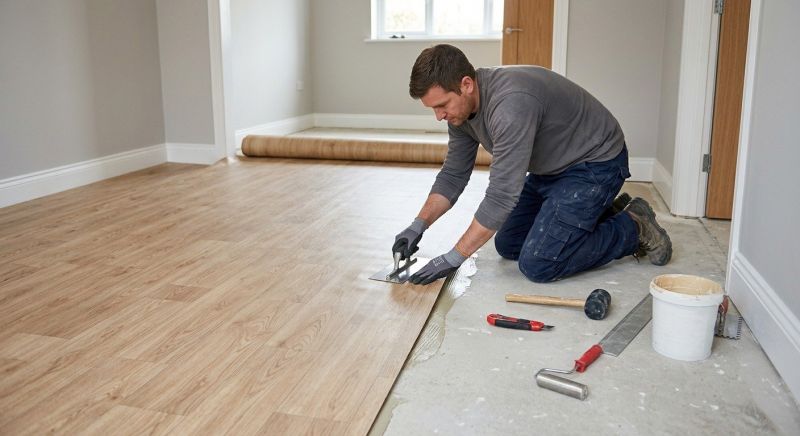 Vinyl Flooring Installation in Wilmington, MA