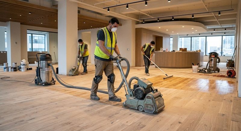 Commercial Hardwood Service in Medford, MA