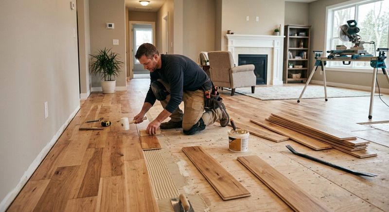 Engineered Wood Installation in Tewksbury, MA