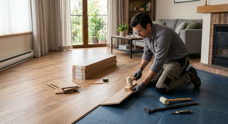 Laminate Floor Installation in Brookline, MA