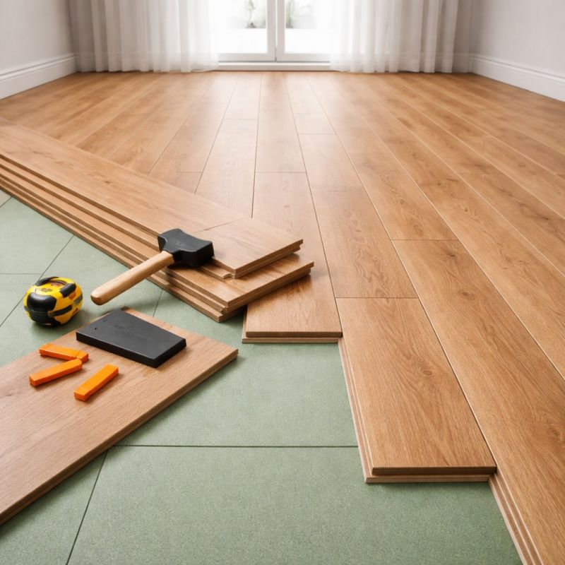 Laminate Floor Installation in Dedham, MA