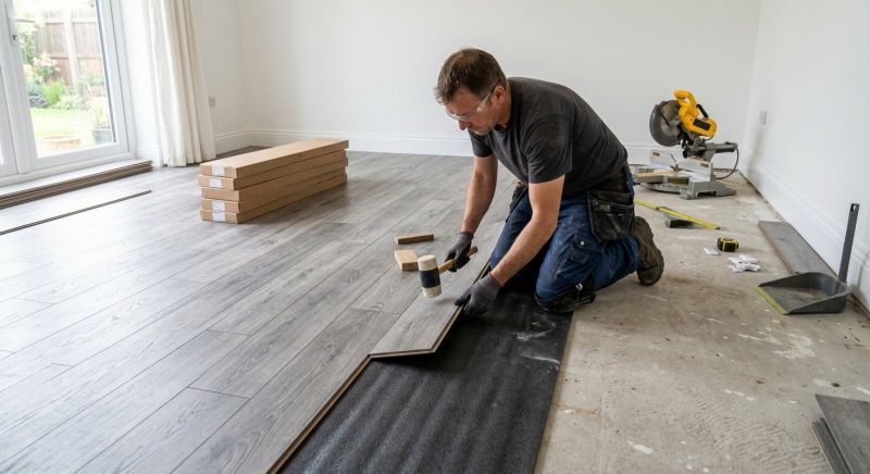 Laminate Floor Installation in Jamaica Plain, MA