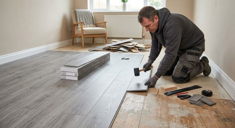 Laminate Floor Replacement in Jamaica Plain, MA