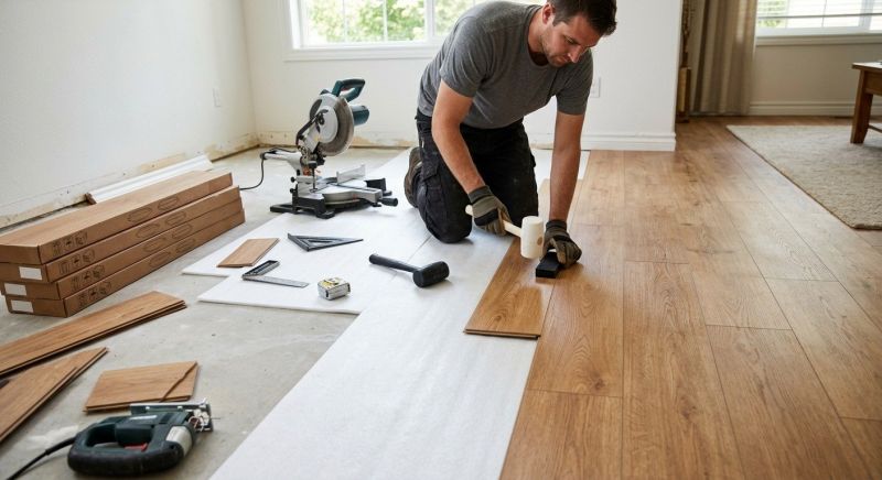 Laminate Floor Replacement in Rockingham County, NH