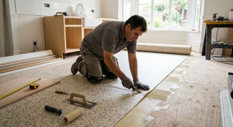 Linoleum Floor Installation in Lowell, MA