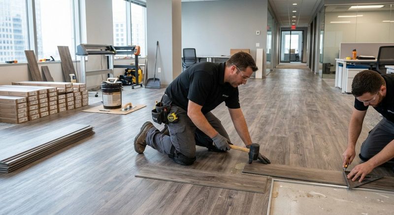 Linoleum Floor Installation in Medford, MA