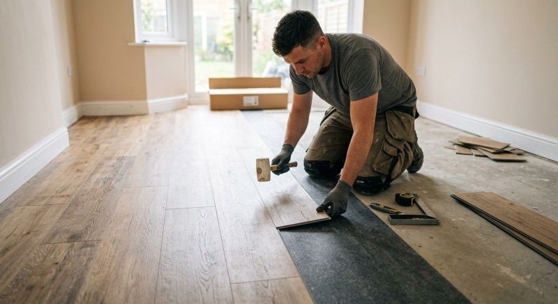 Luxury Vinyl Tile Installation in Acton, MA