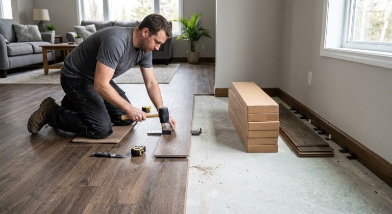 Luxury Vinyl Tile Installation in Acton, MA