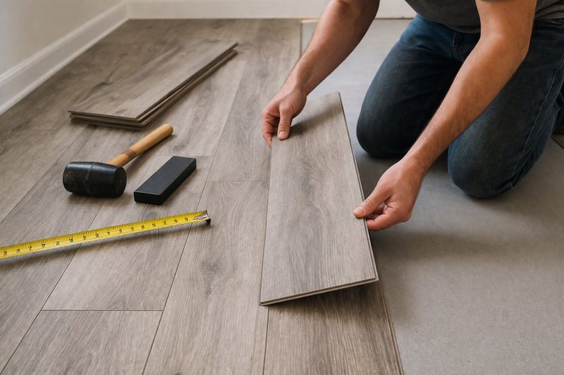 Luxury Vinyl Tile Installation in Stoneham, MA