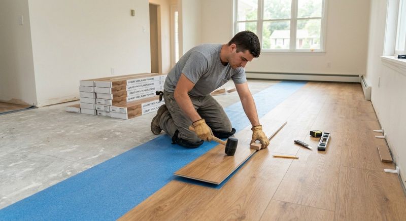 Lvt Flooring Installation in Arlington, MA