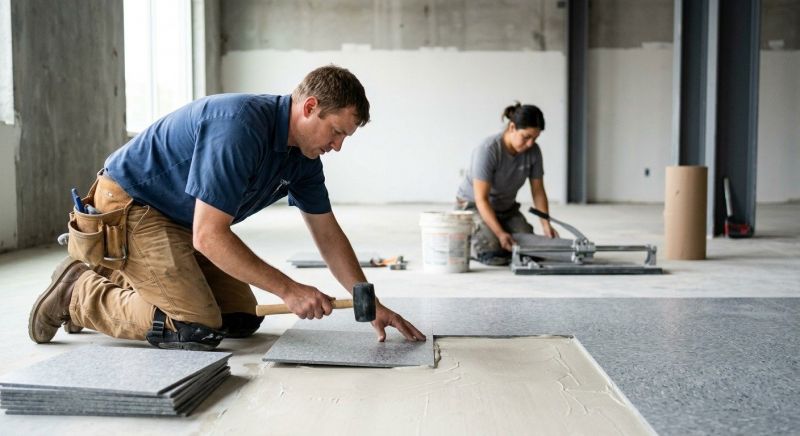 Lvt Flooring Installation in Georgetown, MA