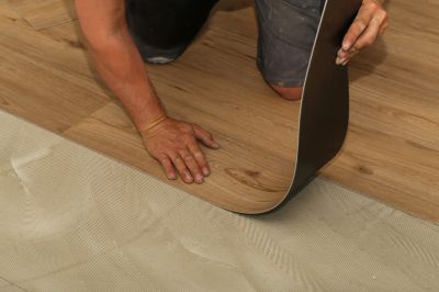 Sheet Linoleum Installation in Littleton, MA