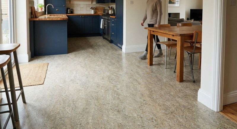 Sheet Linoleum Installation in Malden, MA