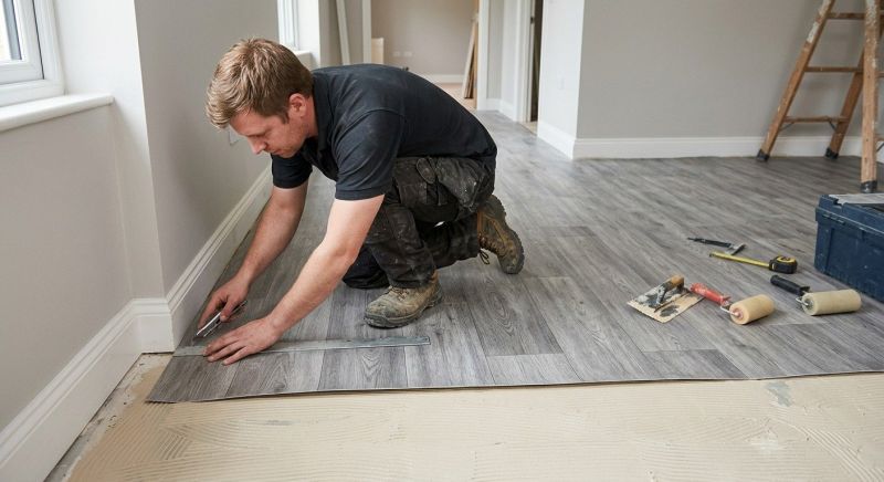 Sheet Vinyl Installation in Billerica, MA