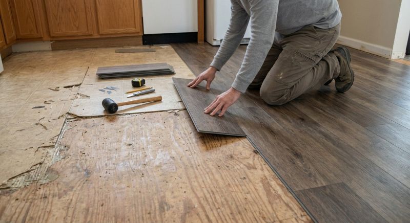 Vinyl Flooring Installation in Carlisle, MA