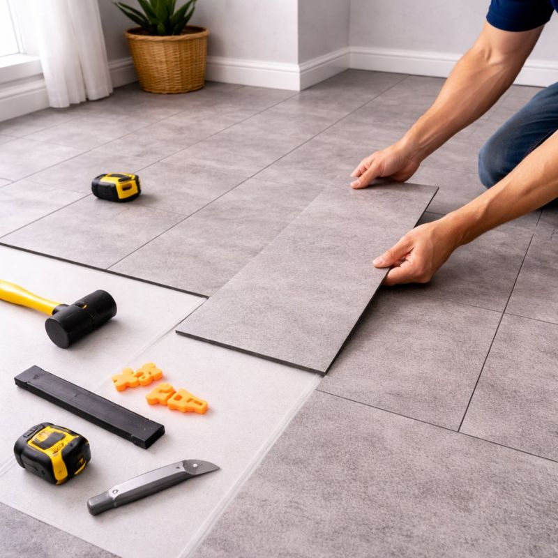 Vinyl Tile Replacement in Tewksbury, MA