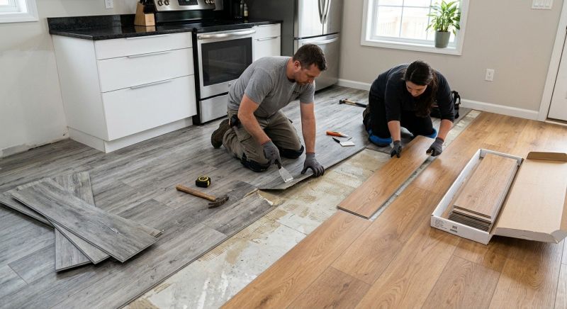 Vinyl Tile Replacement in Tewksbury, MA